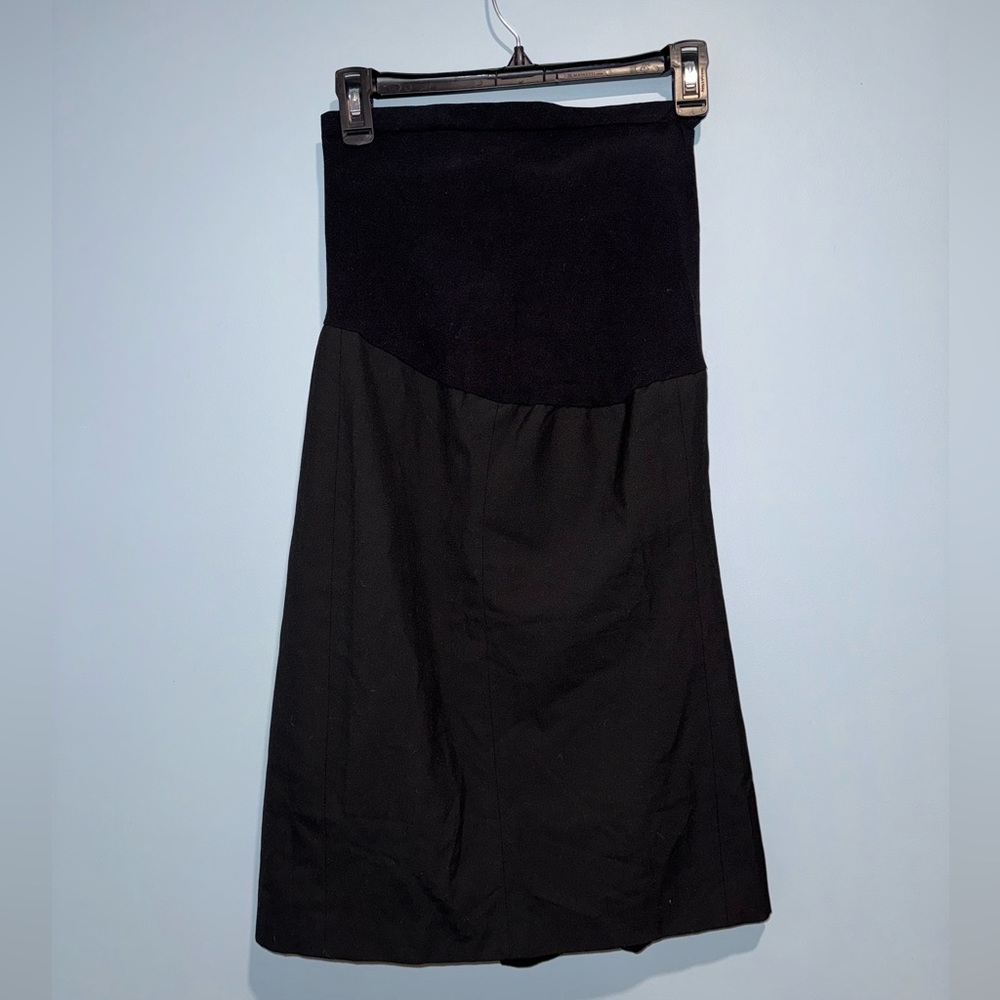 Black Maternity Skirt